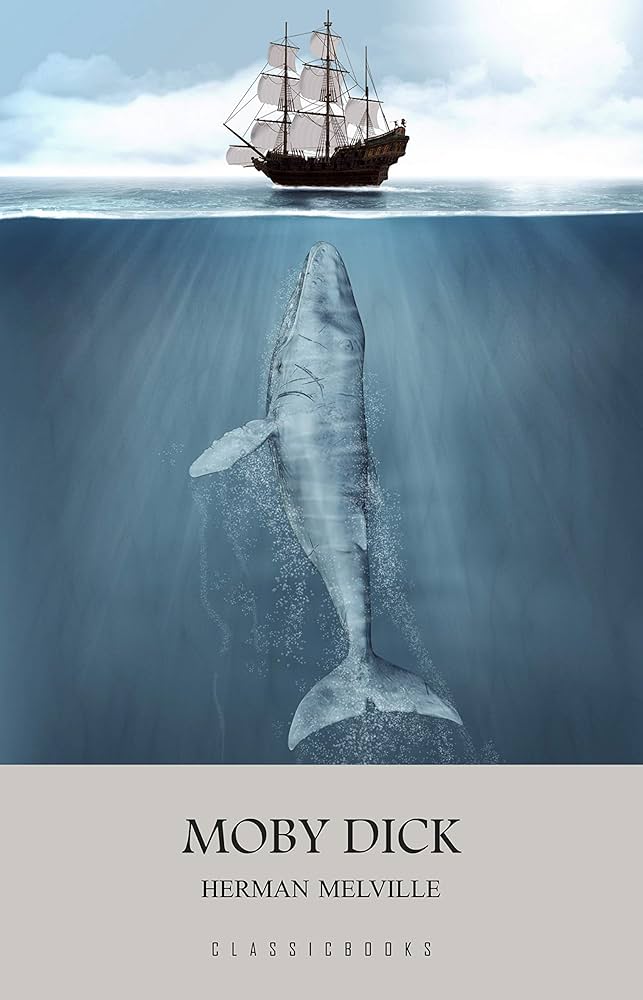 capa do livro moby dick